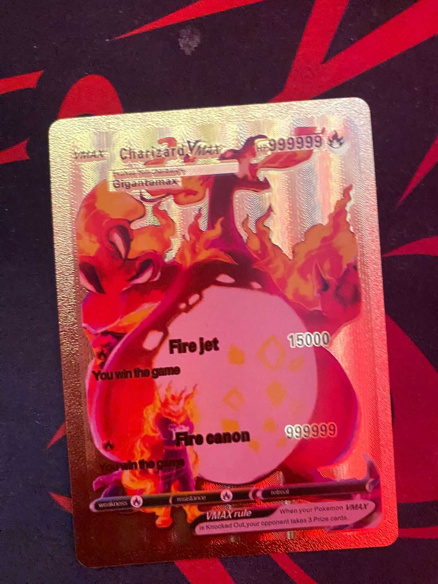 Pokemon Vmax gold GX