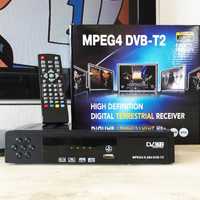 Цифров декодер тунер приемник - DVB-T2 MPEG4 за HD