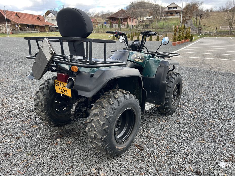 ATV Yamaha Kodiak 400 - UTILITAR (+remorcă și lamă)