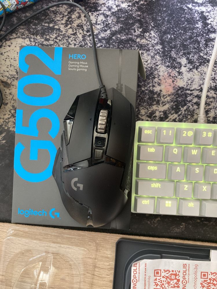 logitech g502 hero Gaming black edition !