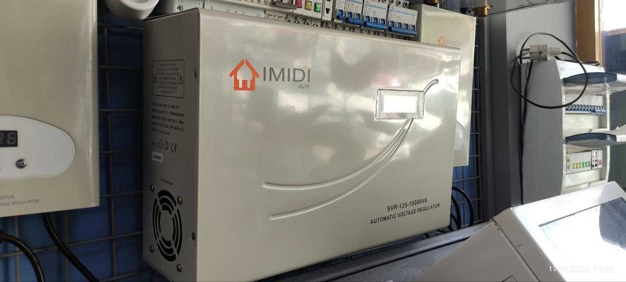 Стабилизатор напряжения Imidi 10kw новый с гарантией и доставкой.