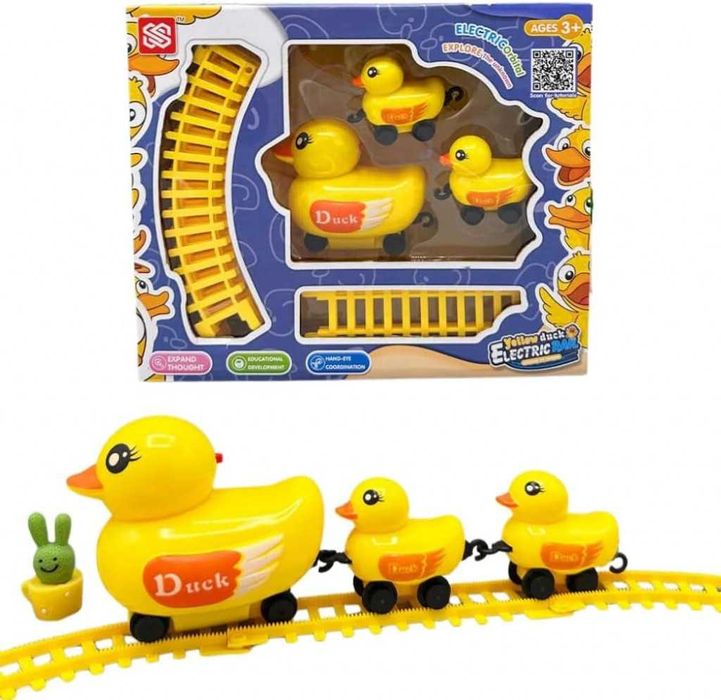 Комплект електрически влакчета с патета – Образователно забавление