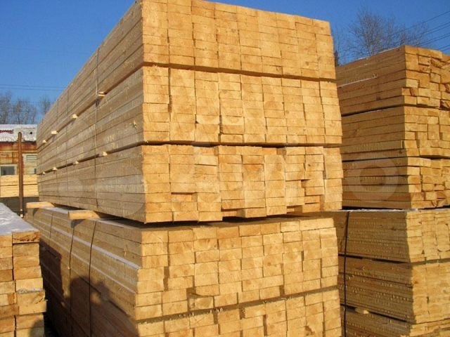 Доски и обрещетки пиломатериал лес