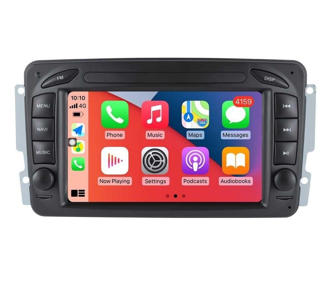 Navigator GPS Mercedes W209 Android 11 CarPlay Youtube 2/4Gb