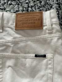 Vand jeansi raiati alb murdar,Cottonfield,L-XL