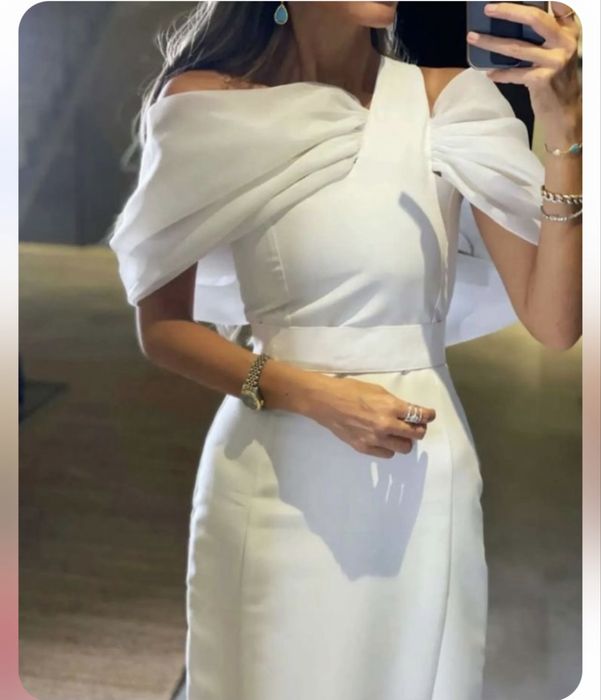 Продаю вечернее белое платье