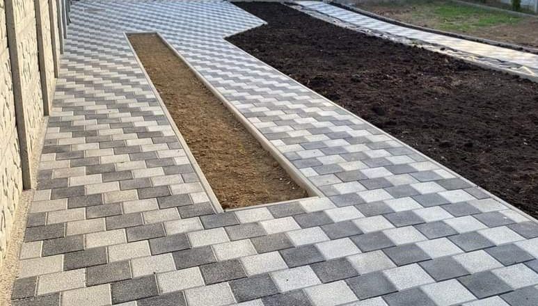 Pavele pentru gradina model Trefla Combi de la 39lei mp Montaj Pavaje