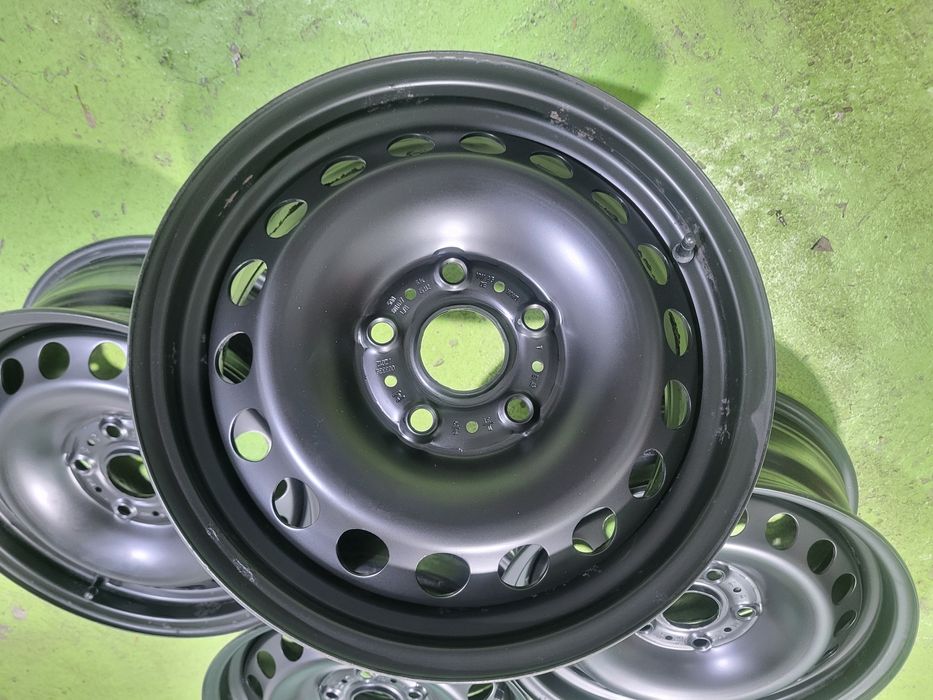 15 5x112 Vw Caddy Golf Touran метални джанти 5х112