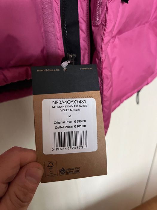 Geaca the north face hmlyn himalayan down 550 parka M tnf NOUA nuptse