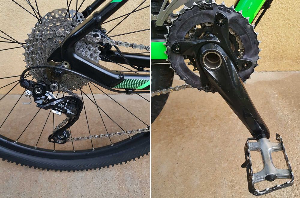 Bicicleta MTB, Scott scale, aluminiu, frane hidraulice, roti pe 29"