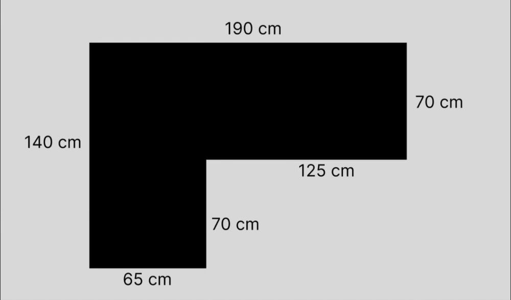 Birou de colț premium, reglabil electric pe înălțime - furnir de nuc