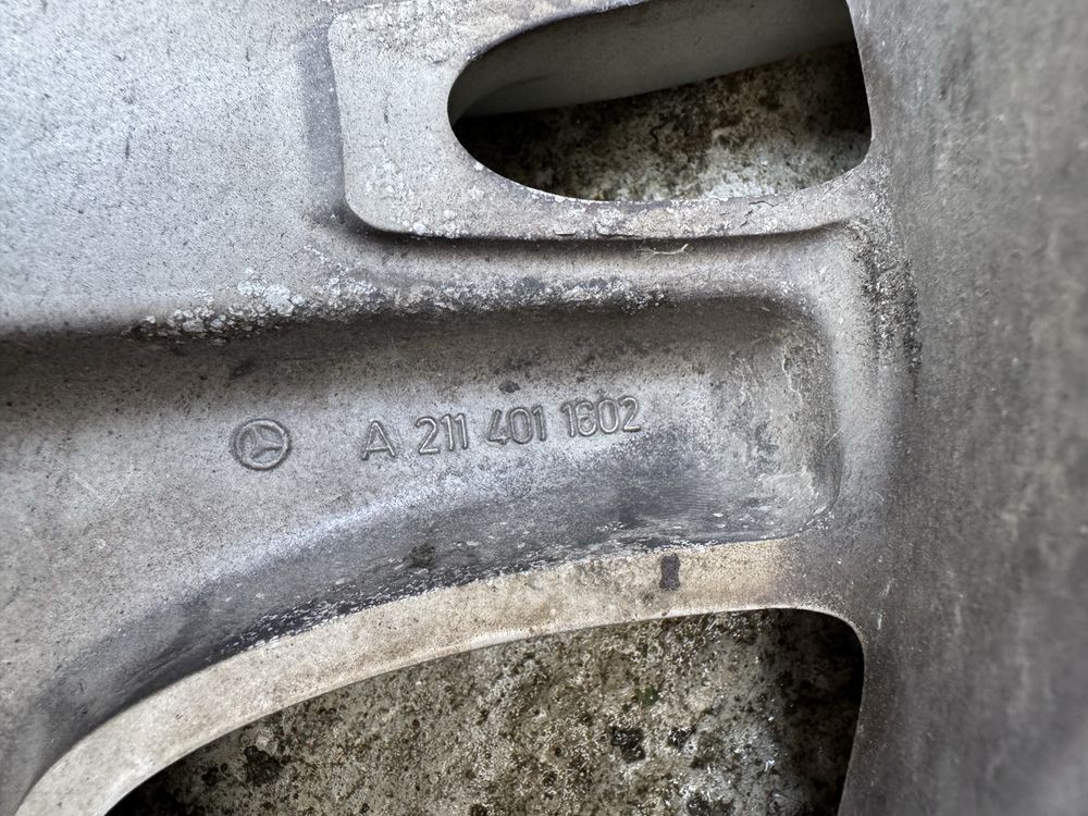 4 бр джанти 17ки  5x112 Ankaa Mercedes W211 ET38 8.5J  с гуми 225/50