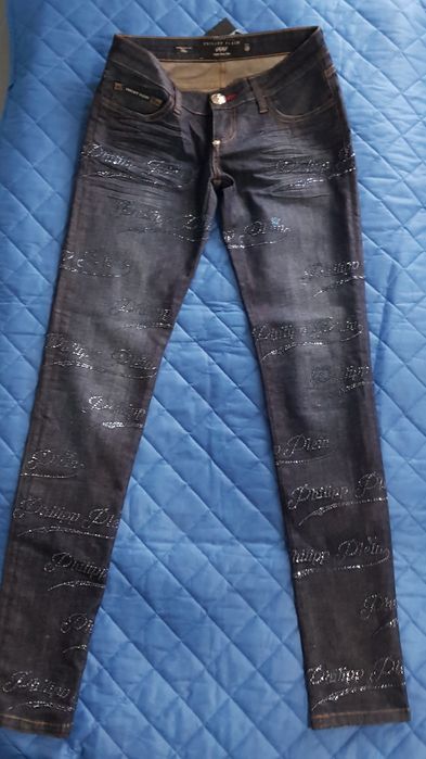 Blugi dama Phillip Plein originali marine 26