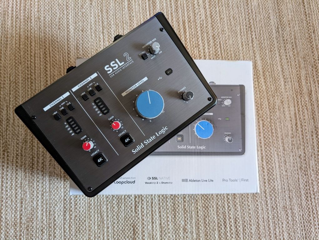 Interfata Placa de Sunet Solid State Logic SSL2