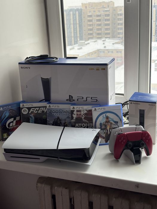 Продам PS5 Slim с дисководом