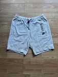 Shorts pantaloni scurti Nike vintage yellow stitching cotton white