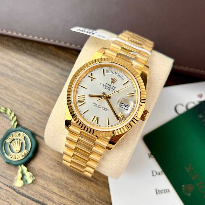 rolex day-date 40mm жълто злато