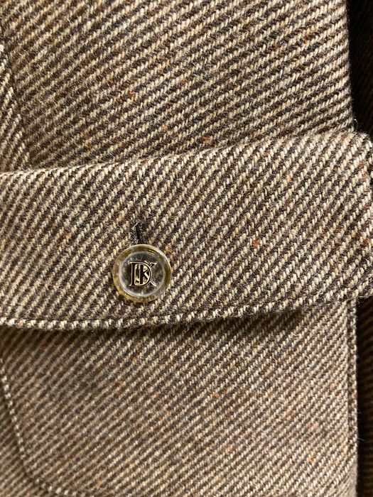 Вталено палто в бежаво кафяво Дика Ново