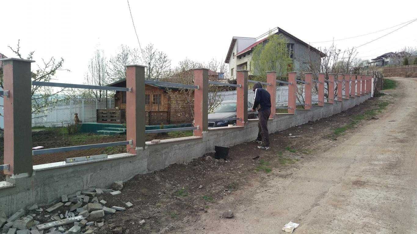 Garduri de diferite modele (jaluzele, sipca metalica, tabla plasa BCA)