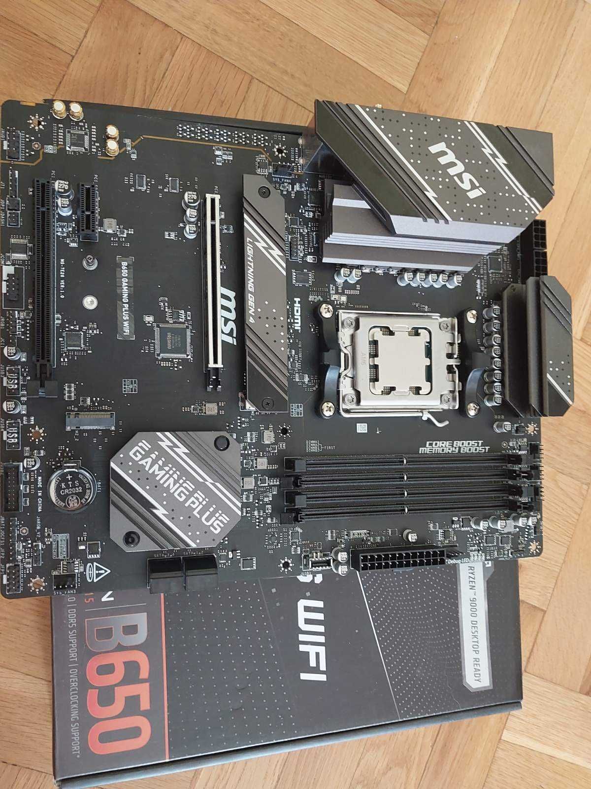 Ryzen 5 7500F + MSI B650 Gaming Plus Wi-Fi