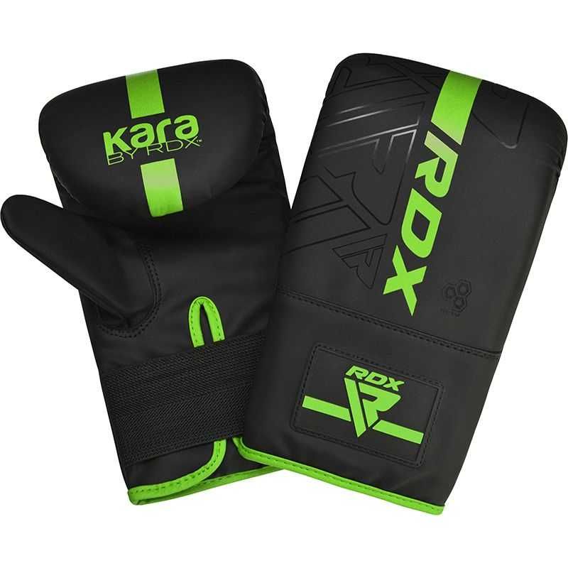 Боксови Ръкавици RDX Kara Bag Gloves 4OZ Green, Ръкавици за Бокс