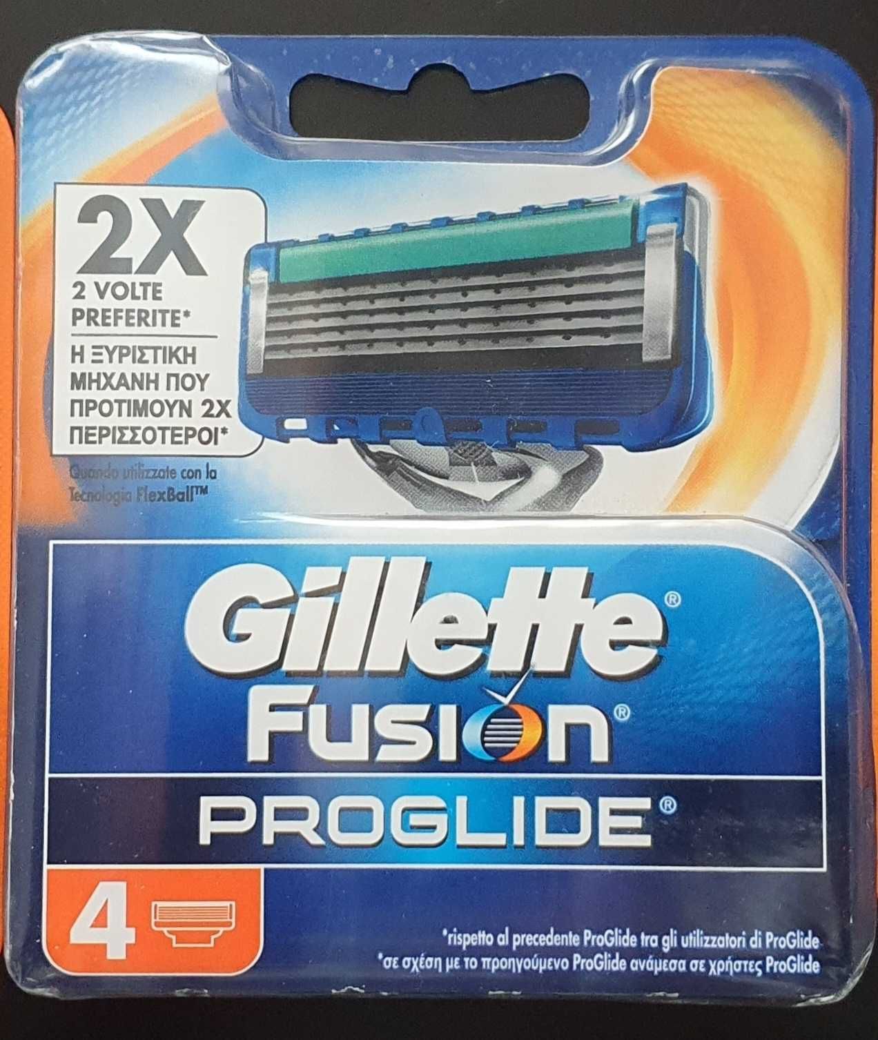 SET 4 Lame de ras Gilette Fusion Proglide originale