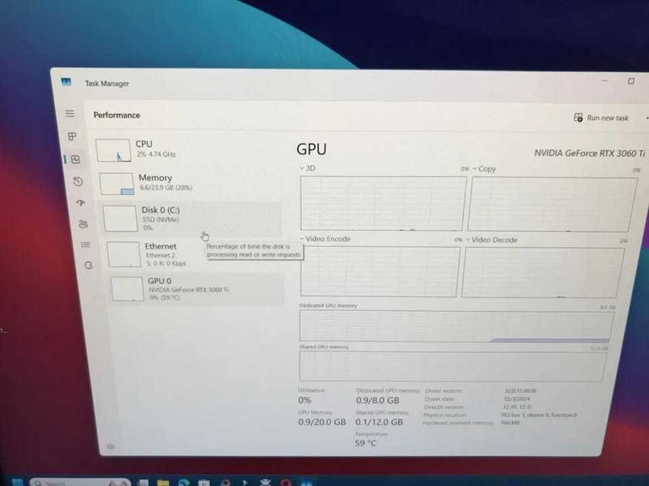 Vand PC GAMING i7 9700k