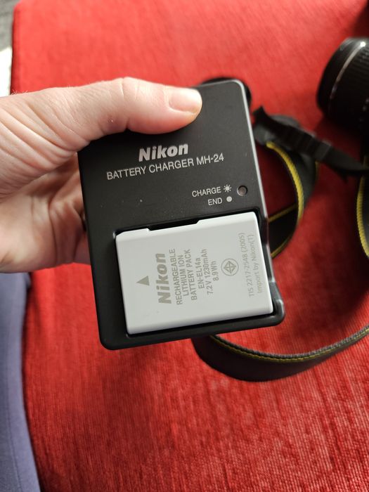 Aparat foto DSLR Nikon D3500, 24.2MP, Negru + Obiectiv AF-P 18-55mm VR