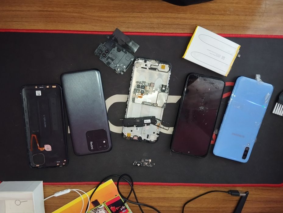 Telefon zapchast redmi note 7 redmi 10a 9c Samsung a70