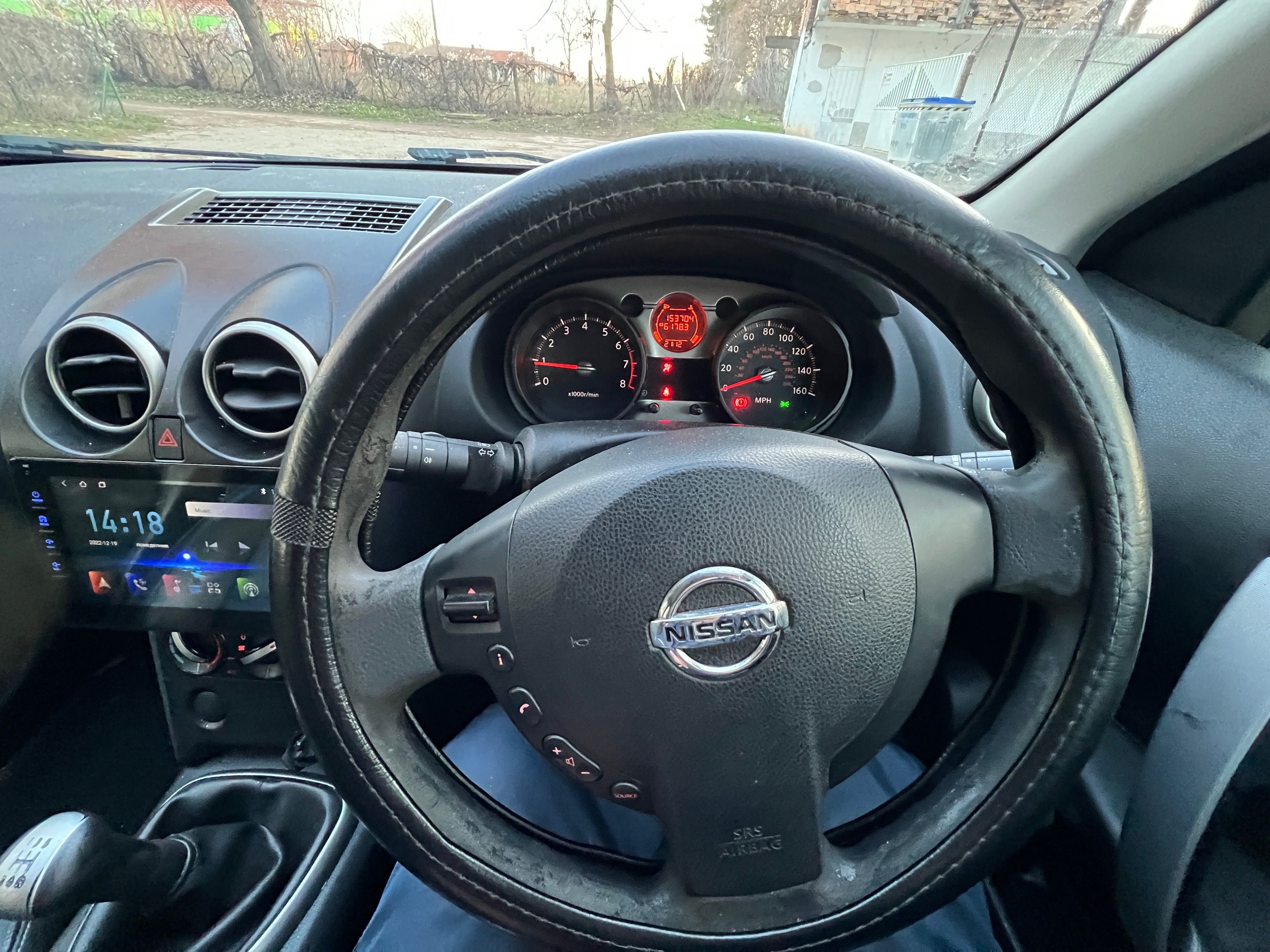 На части Nissan qashqai 1.6 бензин 2009 година