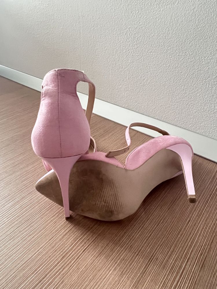 Pantofi Asos baby pink