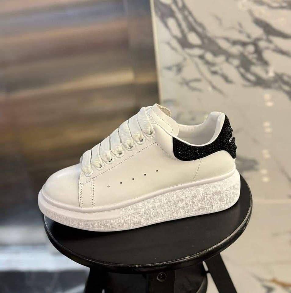 Adidași Alexander McQueen pietre negre Calitatea Premium
