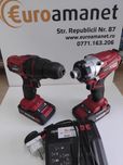 Set masina de insurubat cu percutie si masina de filetat Ozito -G-