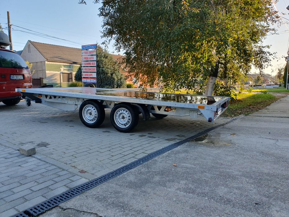 Remorca Repo Cargo Flat QSD4121  750kg 4,1m/2,1m