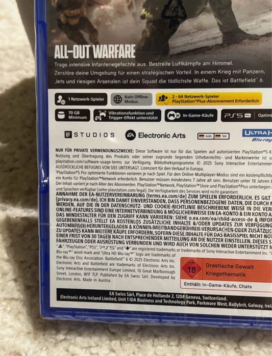 Jocuri playstation 5.  Battlefield 6