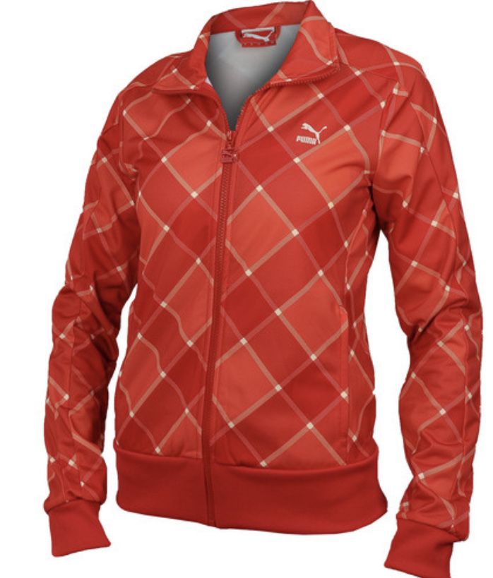 Bluza femei rosie  Puma Heroes T7 Track marimea S