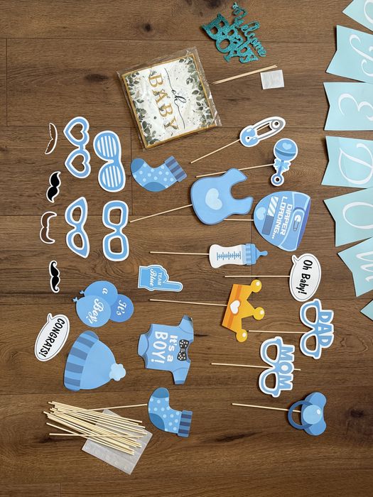 Украса за посрещане на бебе добре дошъл