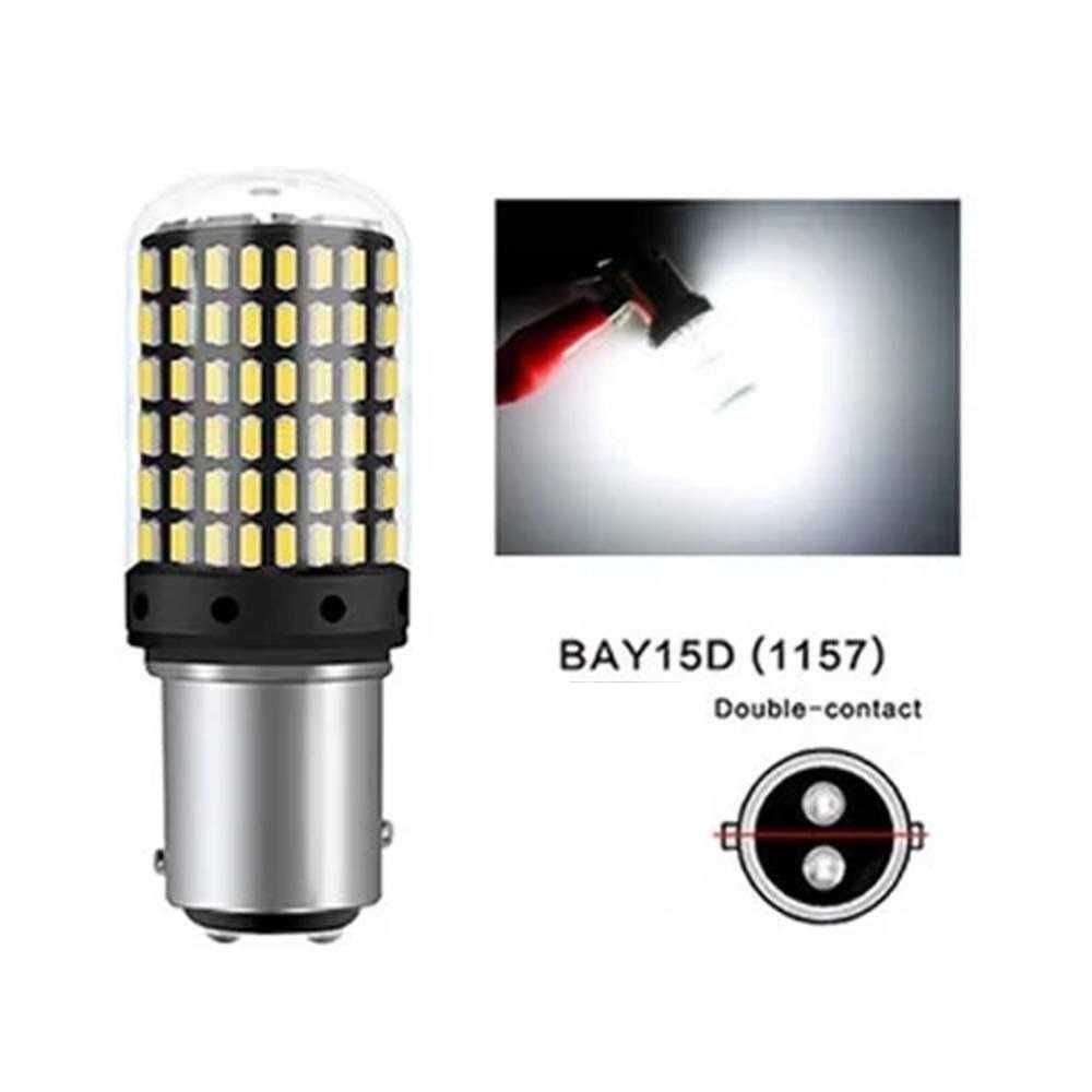 LED крушки Canbus  за стоп/габарит и мигач,12V, бяла светлина