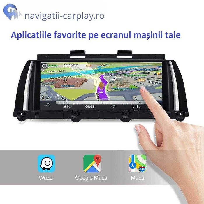 Navigatie Android BMW X3 (F25), BMW X4 (F26) cu unitate CIC, NBT, EVO