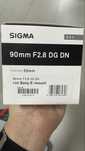 Sigma 90mm Obiectiv Foto Mirrorless F2.8 DG DN Montura Sony FE
