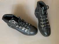 Bocanci botine Mark&Spencer 38 piele negri 39 ghete