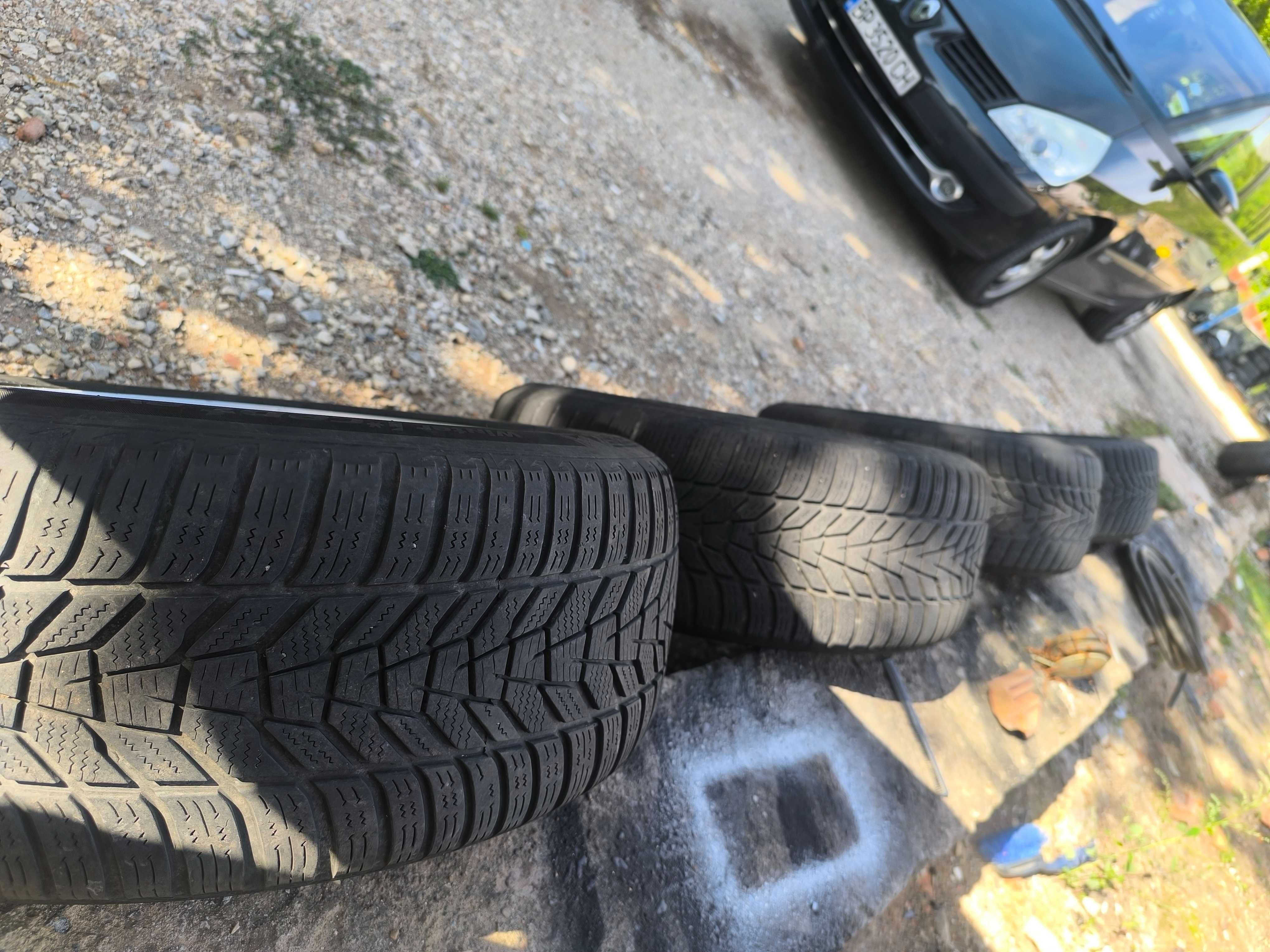 Алуминиеви джанти за BMW X3 със зимни гуми Hankook 235/55/17