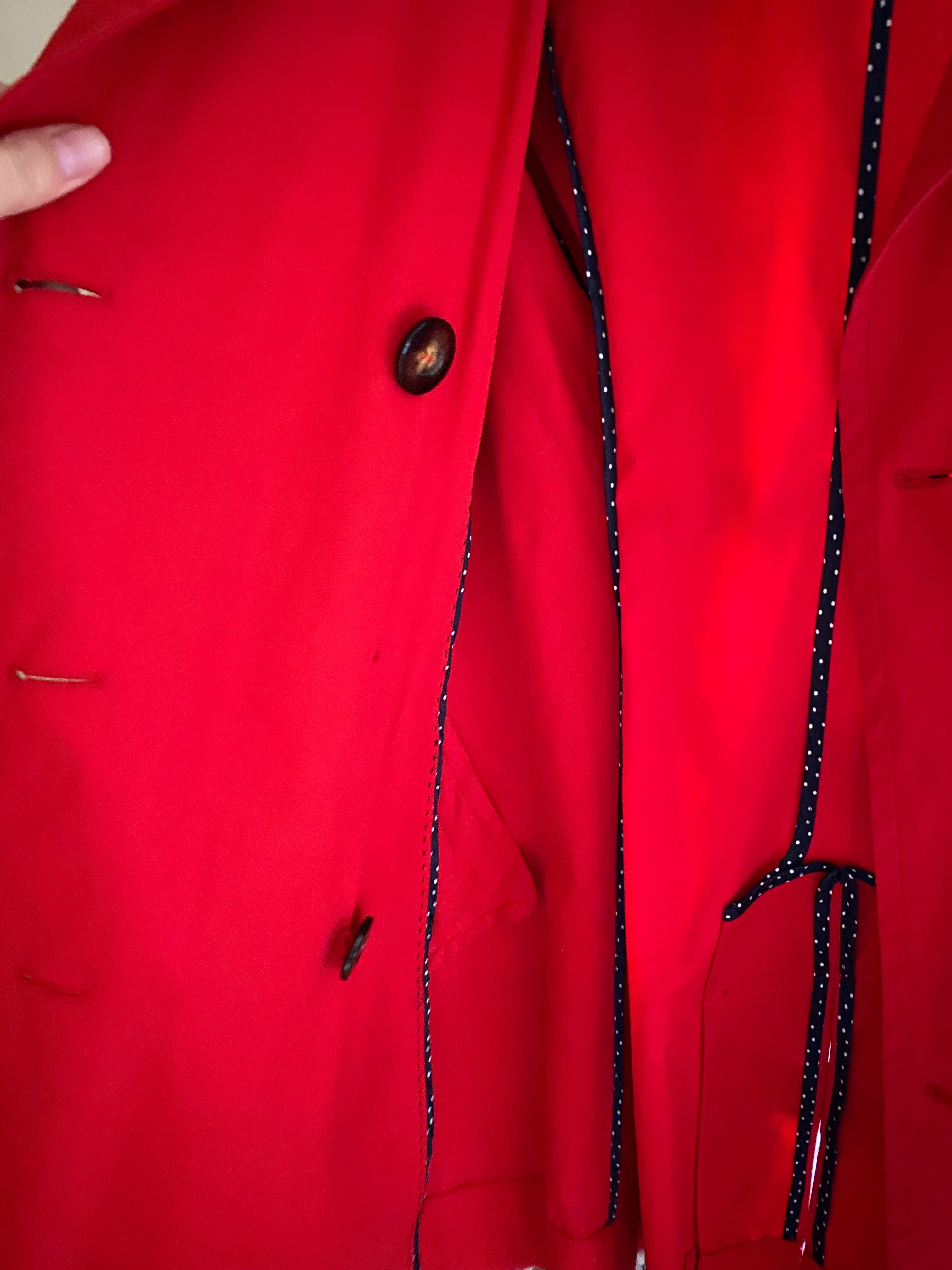 Trench rosu Max Mara