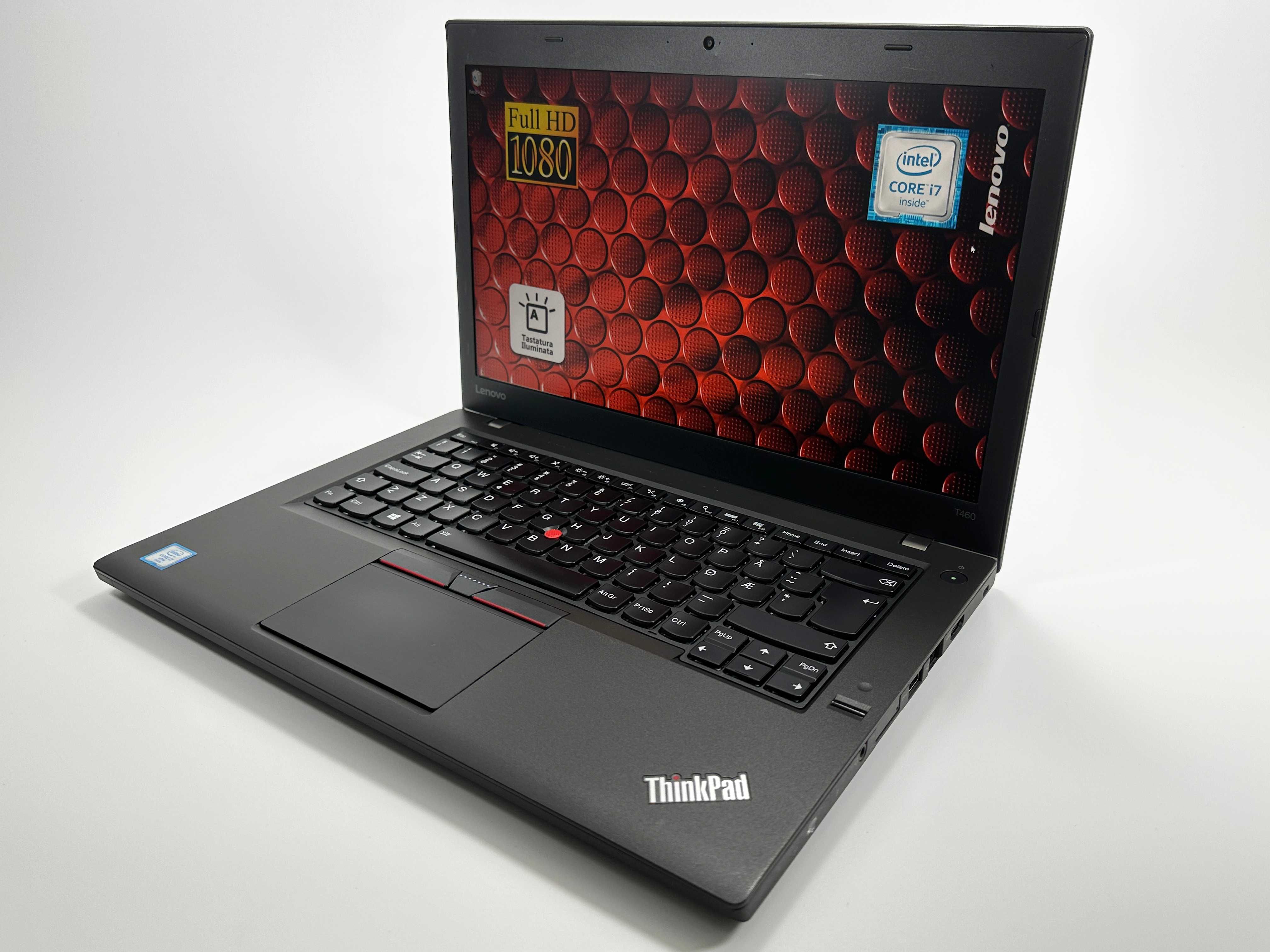 Laptop Lenovo Thinkpad T460 i7 SSD 14" Business Garantie 1 an Factura