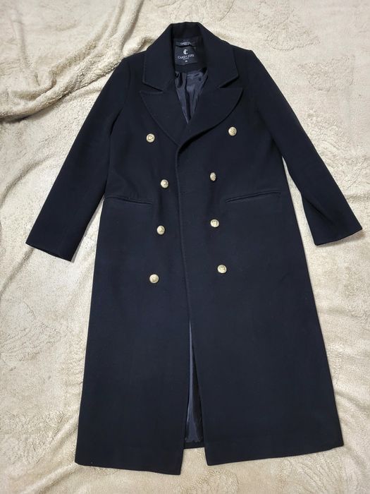 Пальто чёрное Balmain, Турция