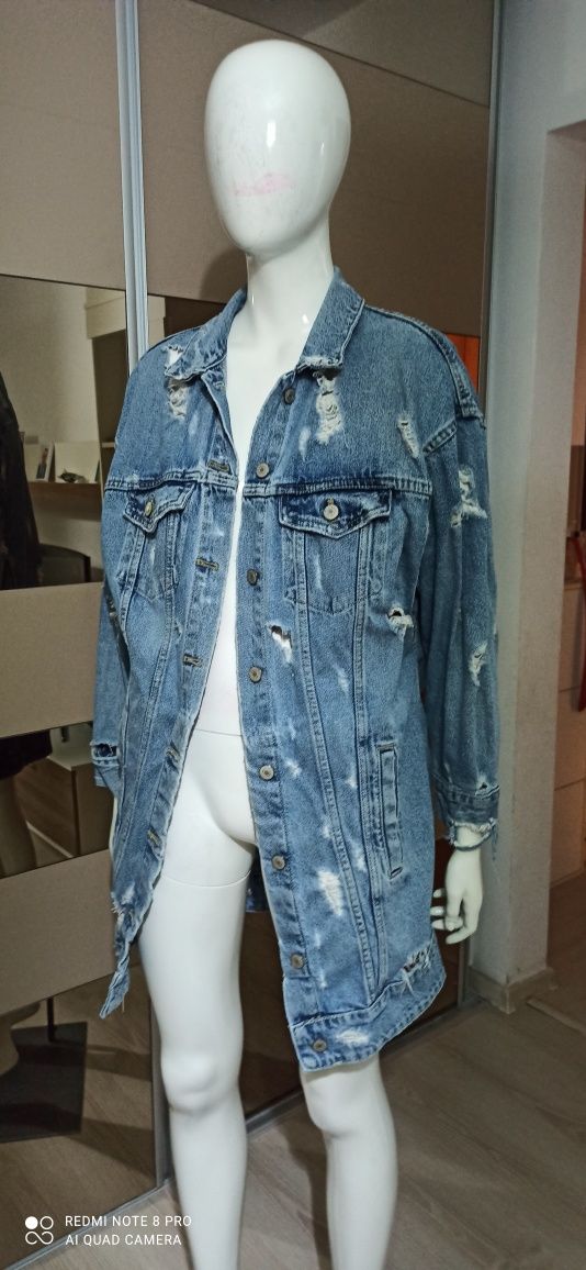 Geacă Zara jeans oversize