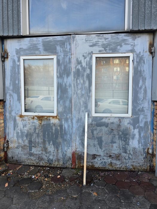 Ворота металические. Утепленные .