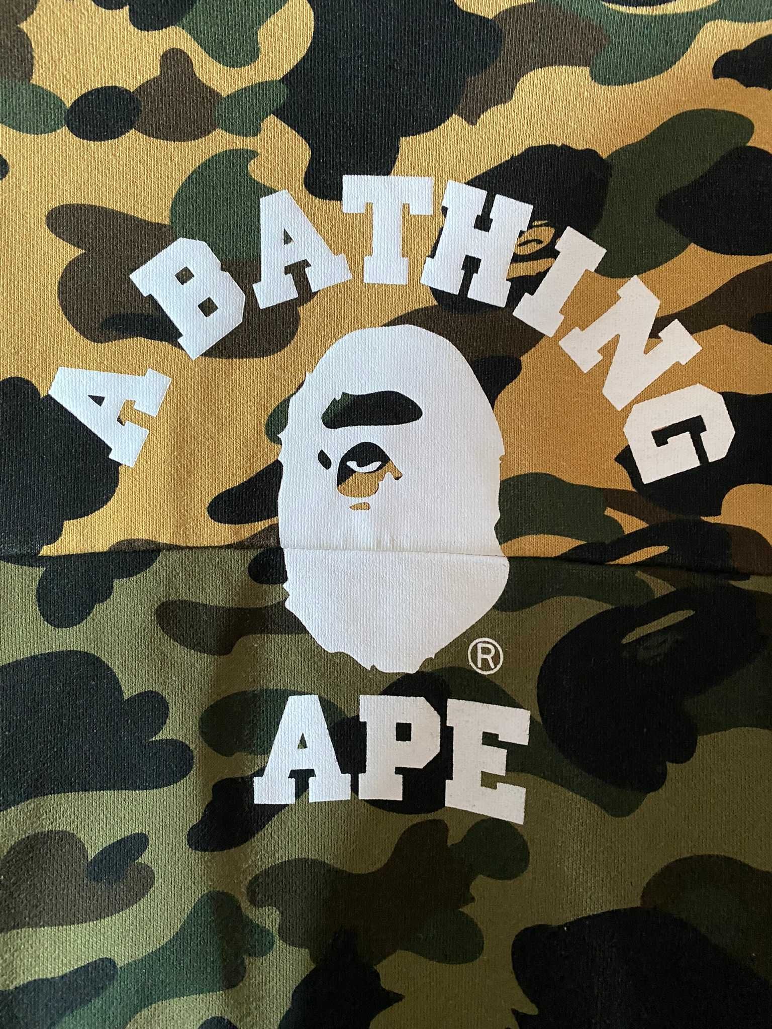 Bape Crewneck Double Camo