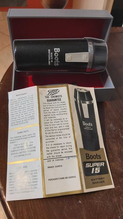 Самобръсначка Boots super 1.5 1969