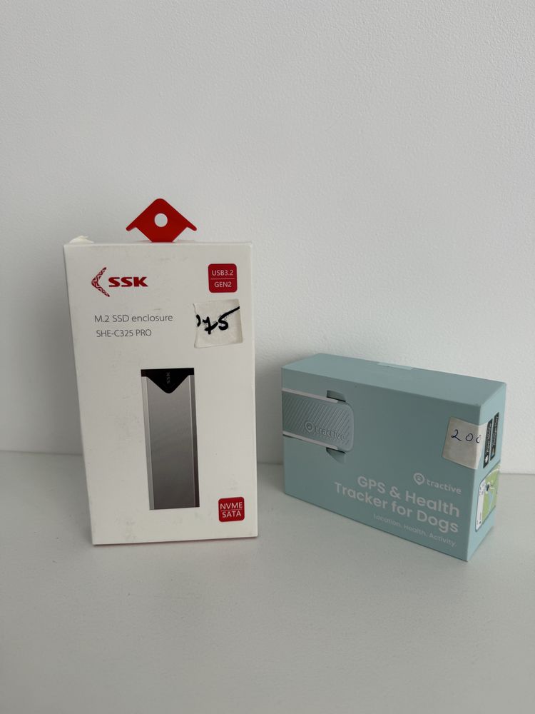 SSK M.2 SSD enclosure SHE-C325 PRO / GPS & Health Tracker Dogs caine